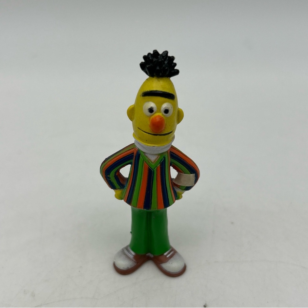 2007 Sesame Street 2.5” Bert Figure Cake Topper PVC